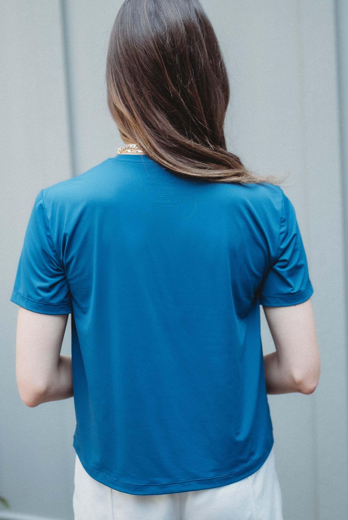 Short Sleeve T-shirt Aegean Blue